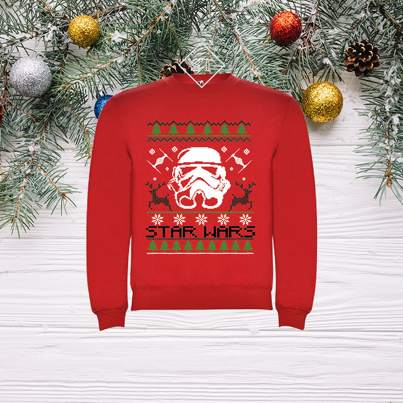 Sudadera navideña de Star Wars para niños